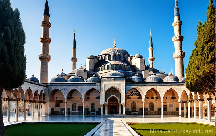 튀르키예의 건축사와 혁신 사례 - **Hagia Sophia's Timeless Grandeur:** "A majestic interior shot of the Hagia Sophia, showcasing its ...
