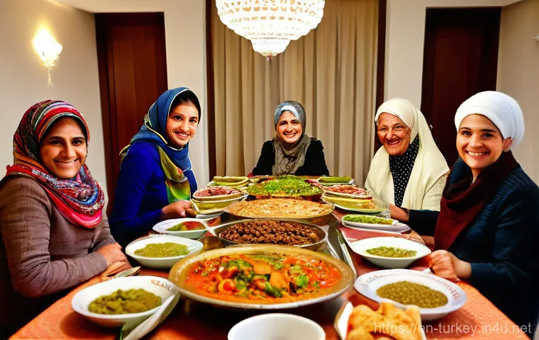 튀르키예의 전통적 명절 요리 - **"Sweet Traditions: Baklava, S&uuml;tla&ccedil;, and Revani"**
    A close-up, inviting scene showcasing a deca...