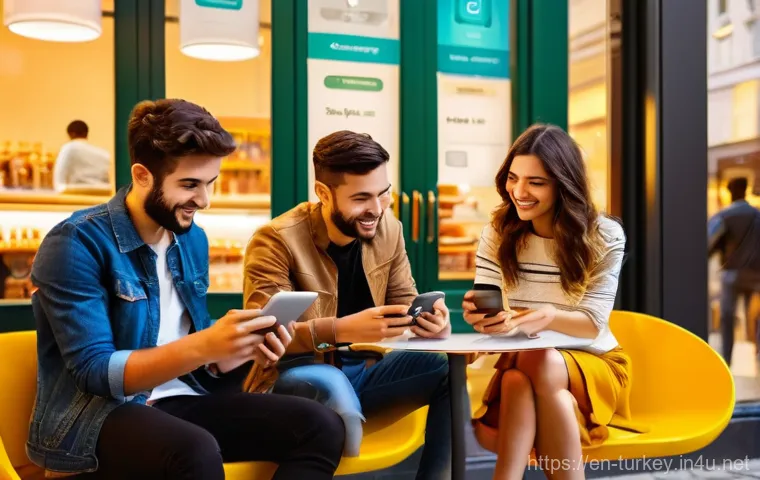 튀르키예에서의 비즈니스 기회 - **Prompt: The Digital Gold Rush in Turkish E-commerce**
    "A vibrant, dynamic scene depicting dive...