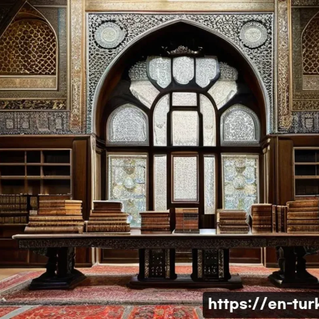 튀르키예 유명한 정치 사상가 - **Prompt:** "A scholarly gathering of late Ottoman intellectuals in Istanbul during the early 20th c...
